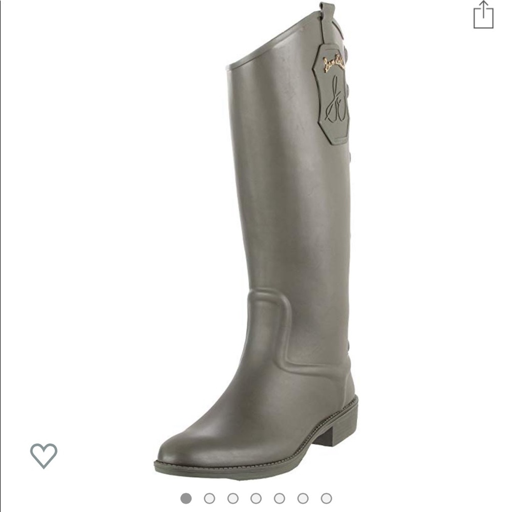 Brand new Sam Edelman rain boots-olive green